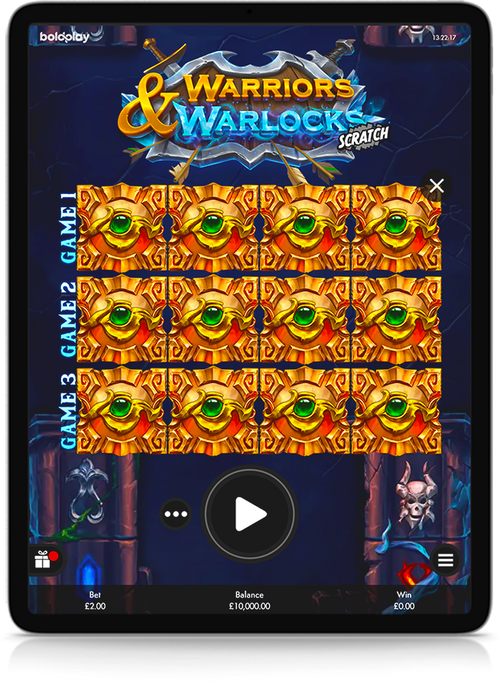 Warriors and Warlocks Scratch slot